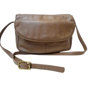 Stone Mountain Leather Crossbody – Brown – Made in USA
